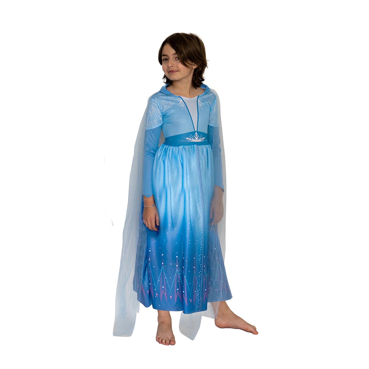 Disfraz Frozen II Elsa Celeste