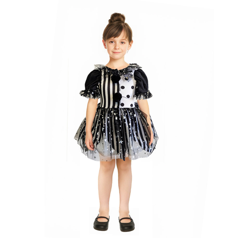 Disfraz Halloween Payasa Negra