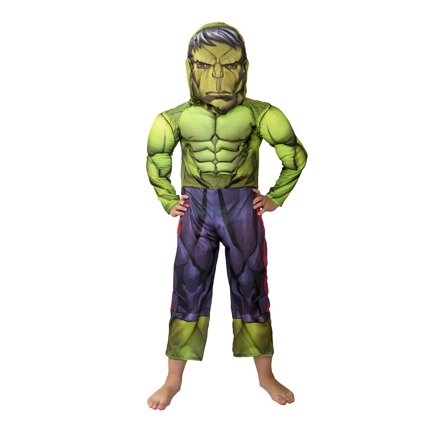 Disfraz Hulk Con Músculo