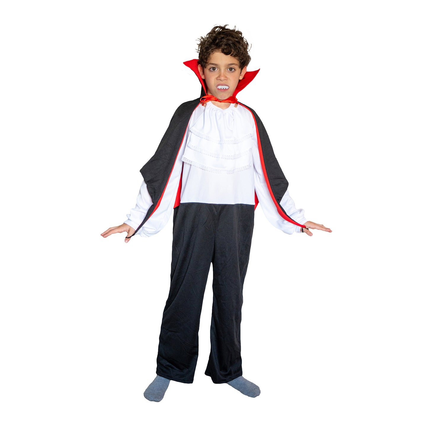 Disfraz Halloween Vampiro C/Dientes
