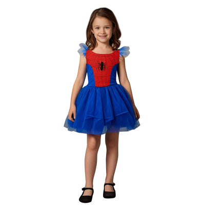 Disfraz Spiderman Con Falda