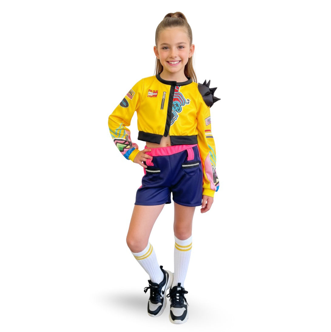 DISFRAZ GUERRERA SHORT R.