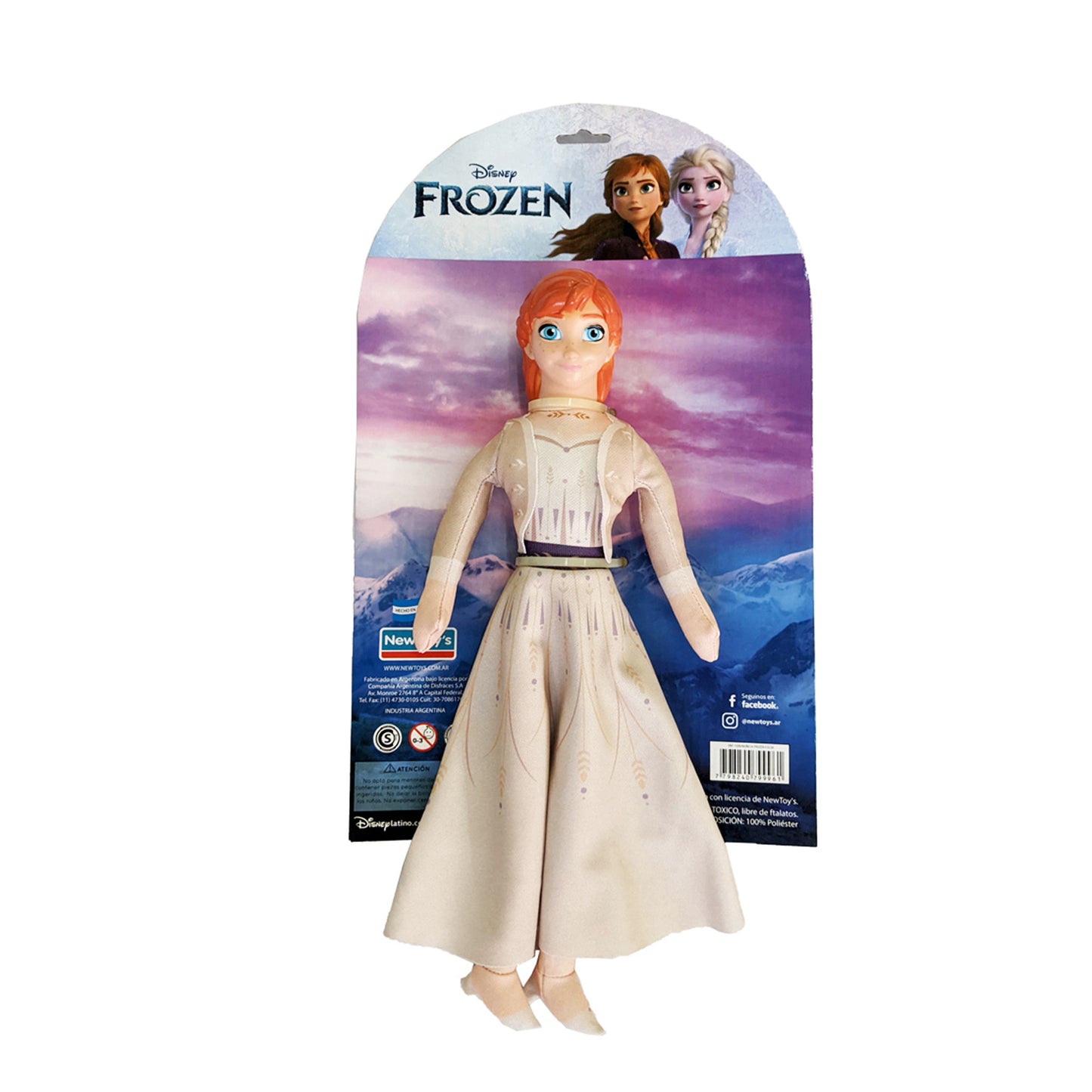 Muñeca Frozen Ii Anna Beige